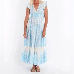 CK Bradley Henning Maxi Dress in papyrus sky